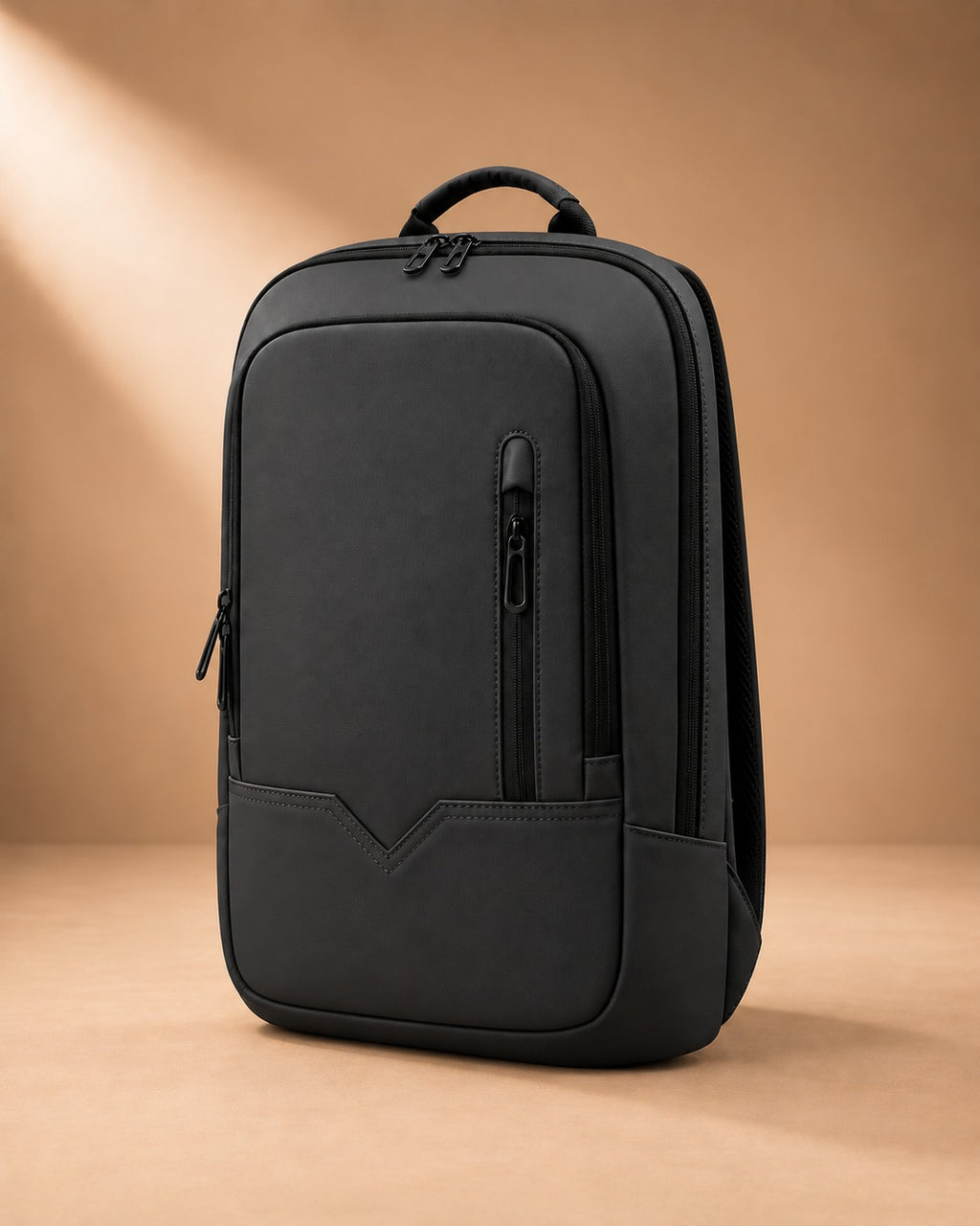 Borrowdale Slim Water-Resistant Laptop Backpack - Black