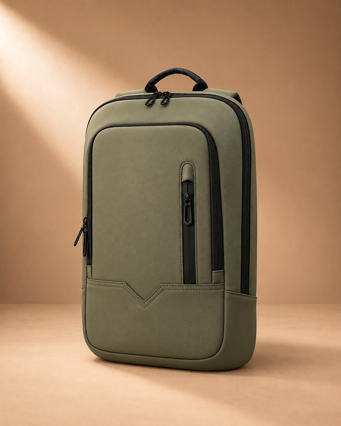 Borrowdale Slim Water-Resistant Laptop Backpack - Green