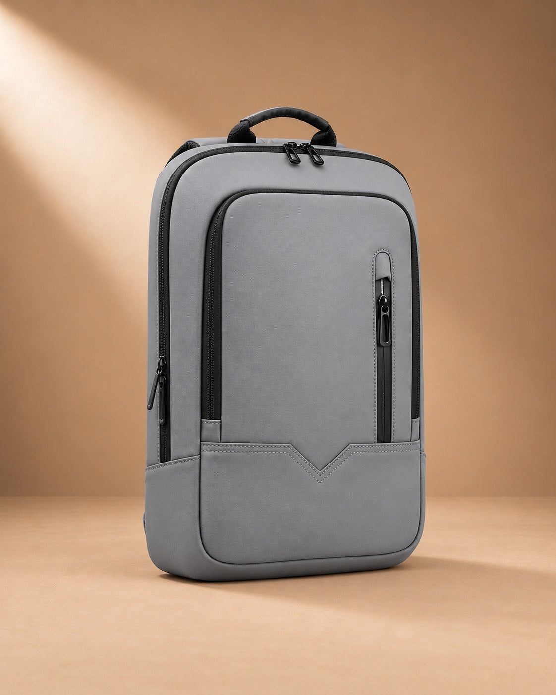 Borrowdale Slim Water-Resistant Laptop Backpack - Light Grey