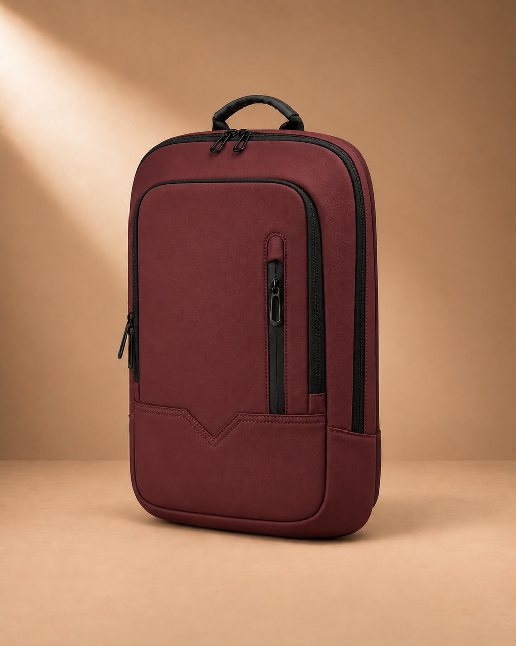Borrowdale Slim Water-Resistant Laptop Backpack - red