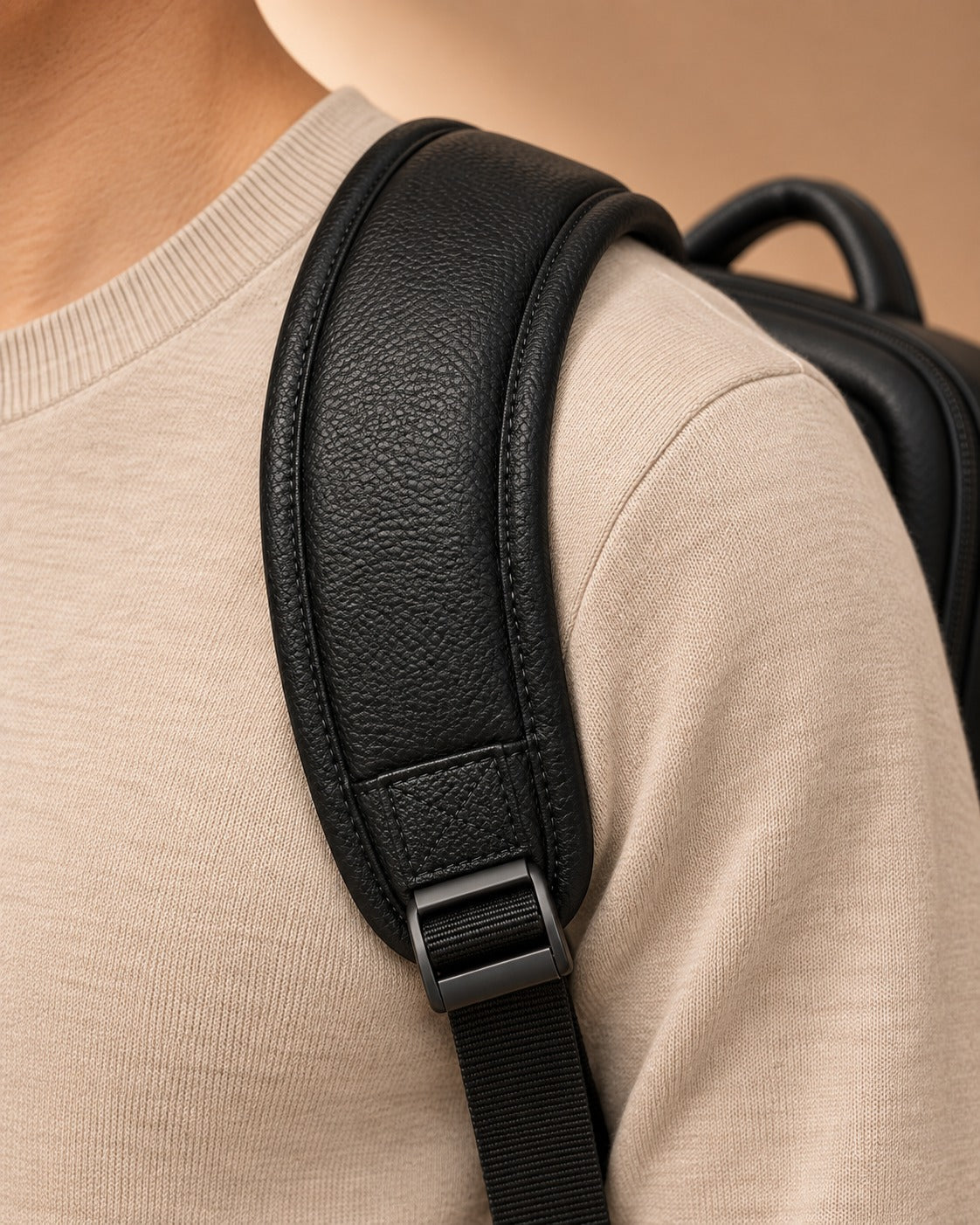 Loweswater Leather Business Laptop Backpack