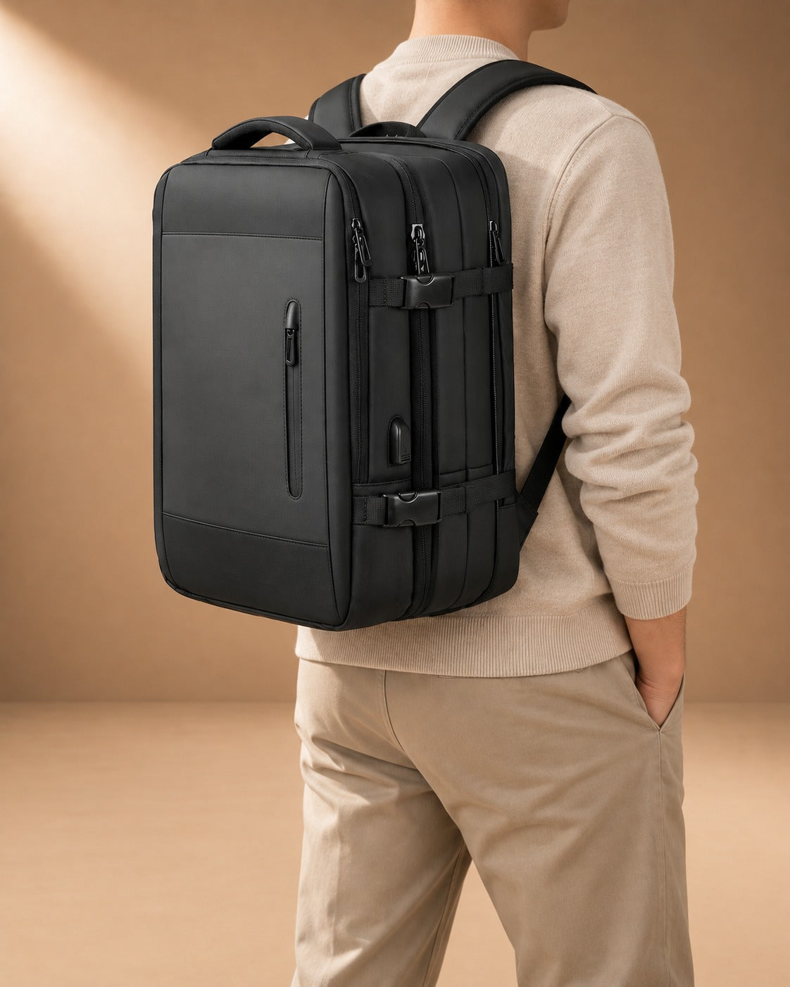 Crummock Expandable Cabin Travel Backpack - porte