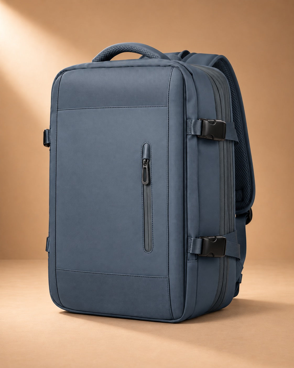 Crummock Expandable Cabin Travel Backpack - navy