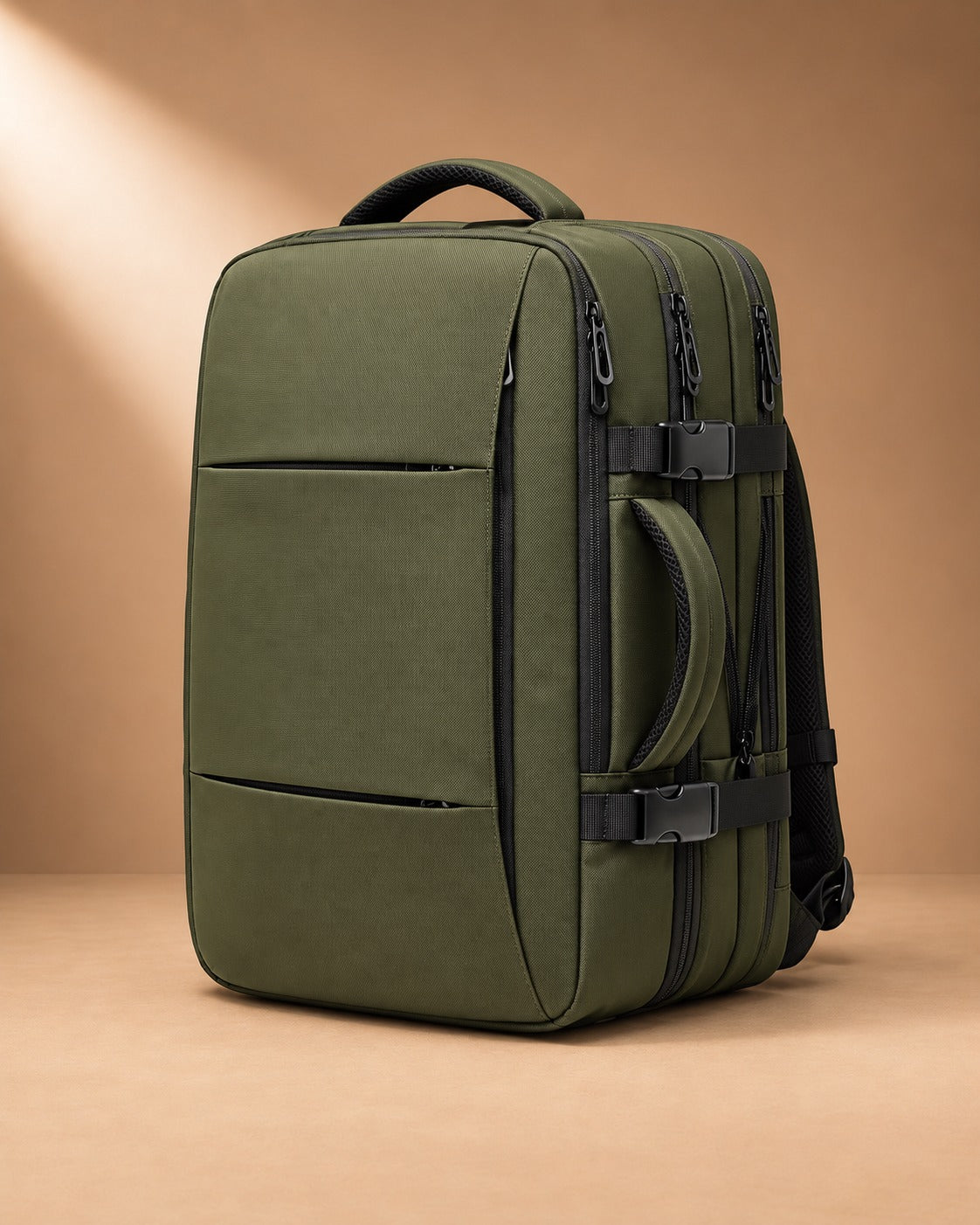 Torridon Expandable Cabin Travel Backpack 37L/45L - Green