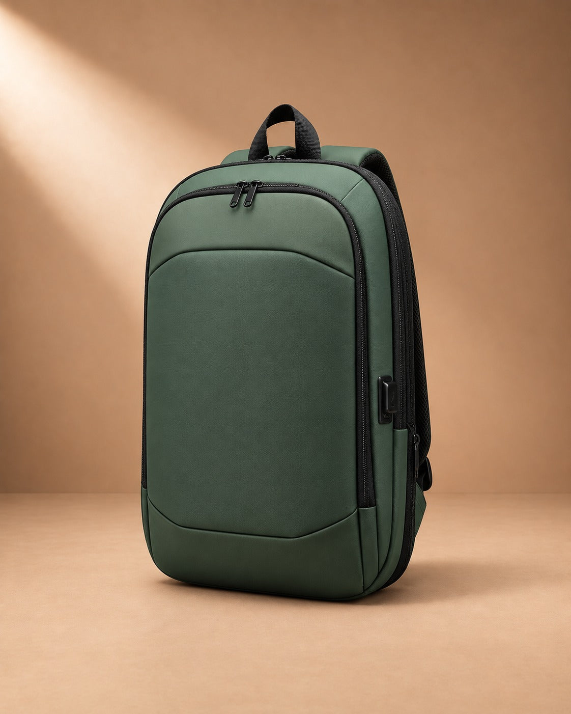 Assynt Slim 17 Inch Business Laptop Backpack - Green